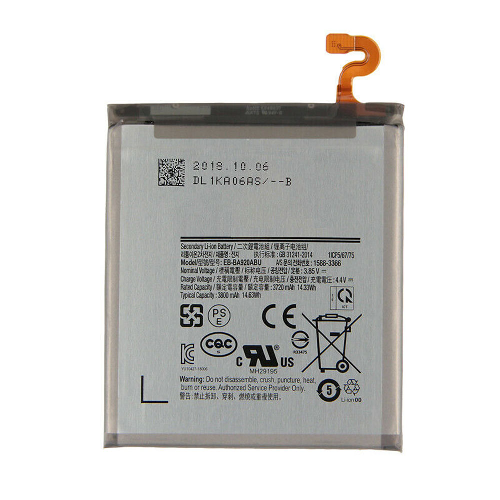 Batería para eb-ba920abu